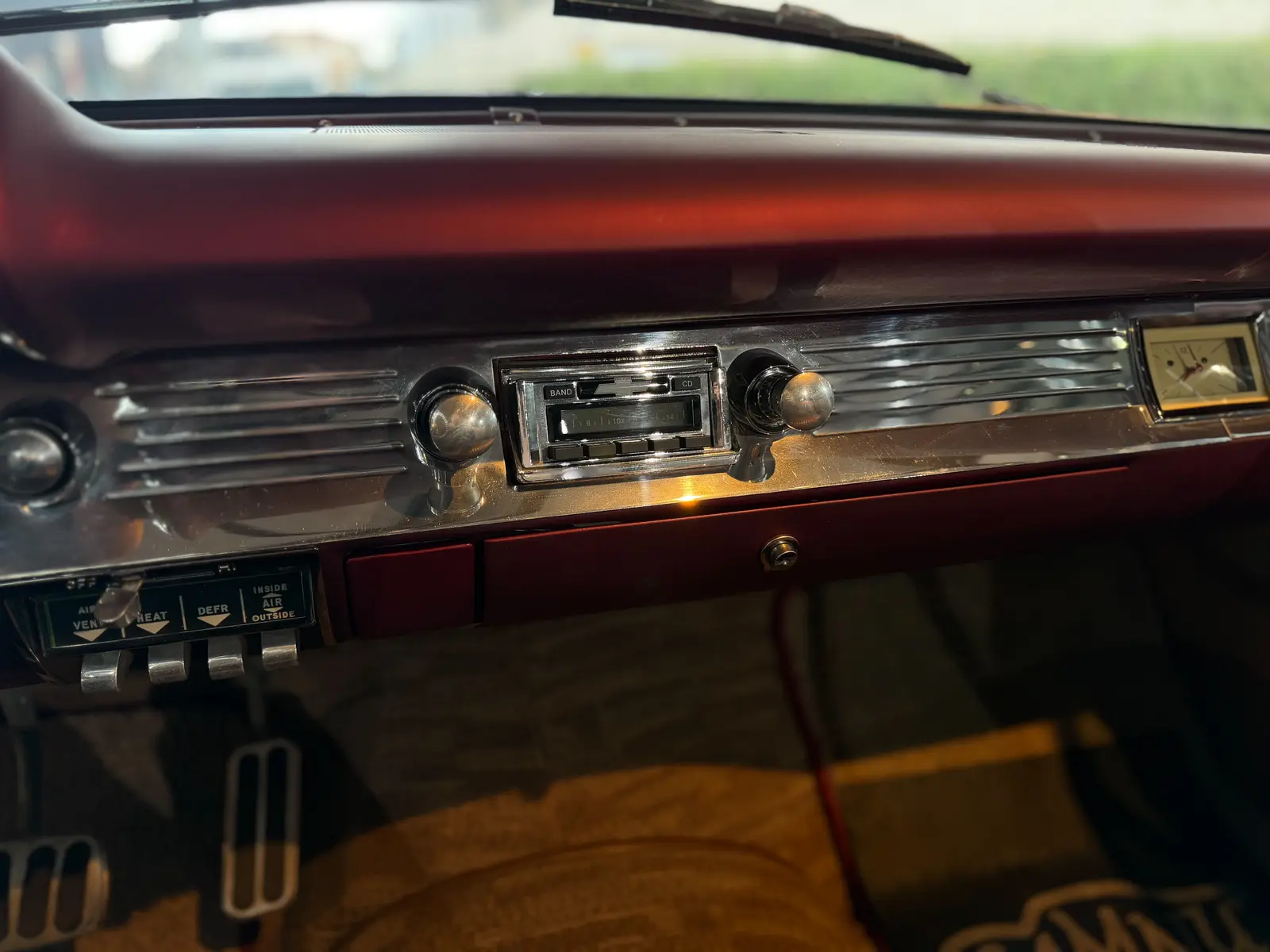 1957 Chevrolet Bel Air, iç mekân