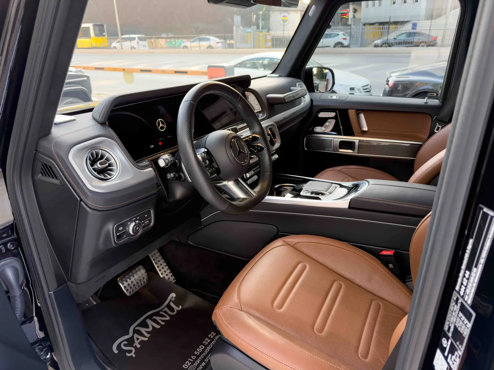 2024 Mercedes-Benz G500, iç mekân