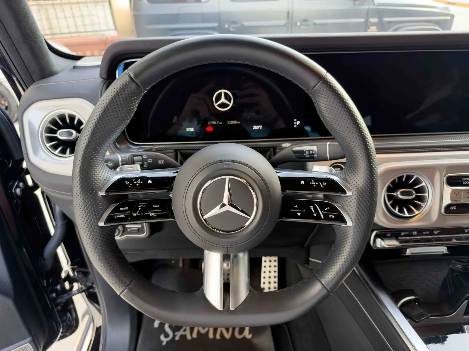 2024 Mercedes-Benz G500, iç mekân