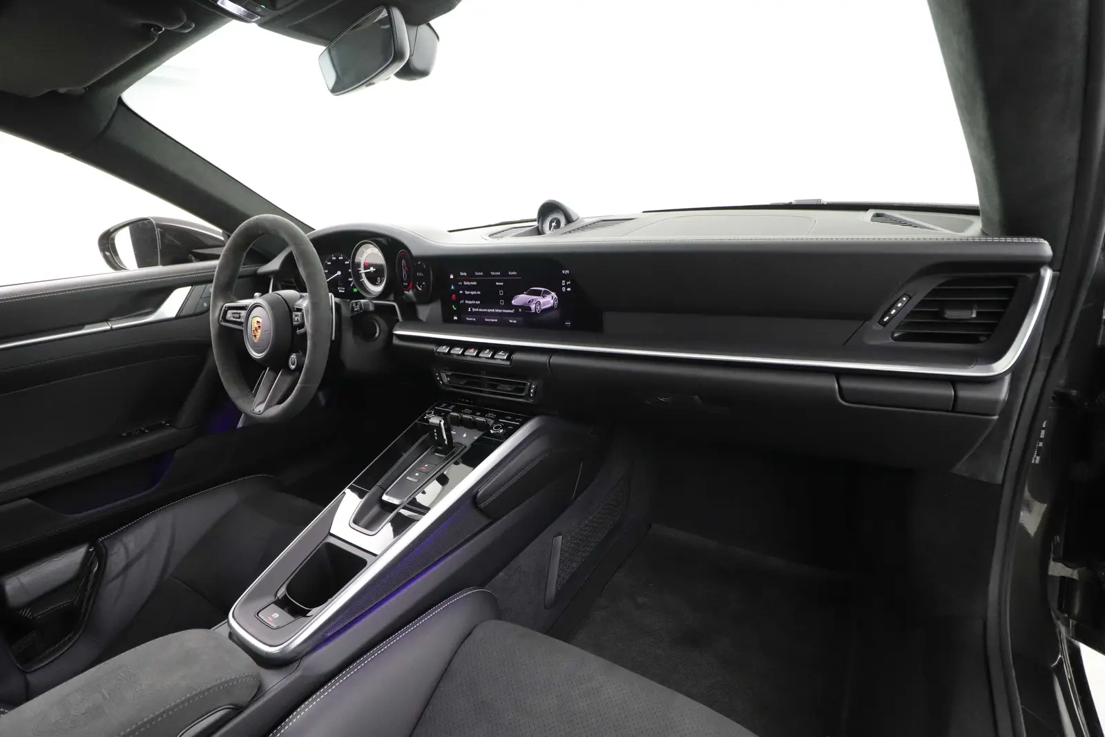 2024 Porsche 911 Turbo S, iç mekân