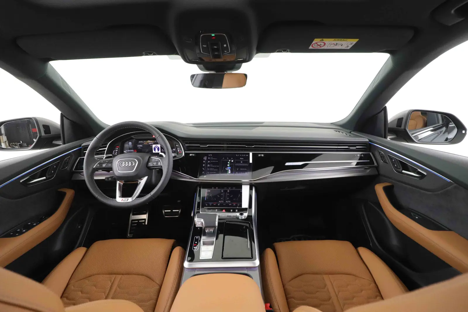2025 Audi RSQ8, iç mekân