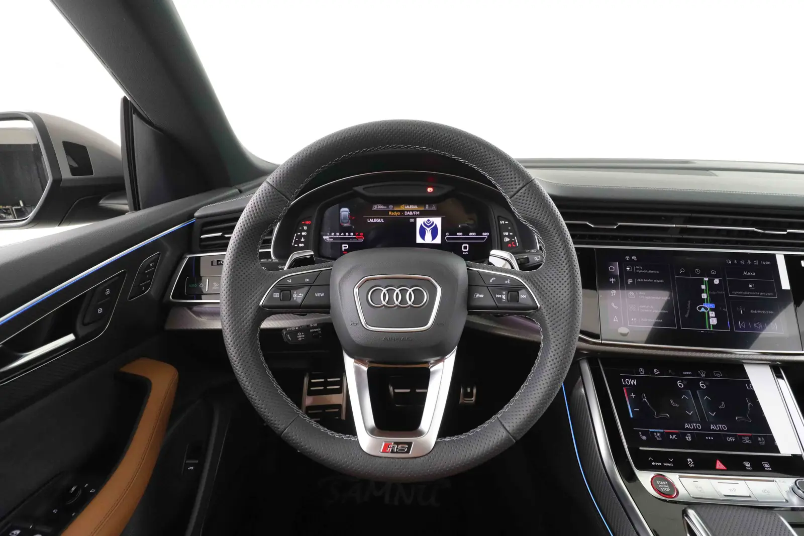 2025 Audi RSQ8, iç mekân