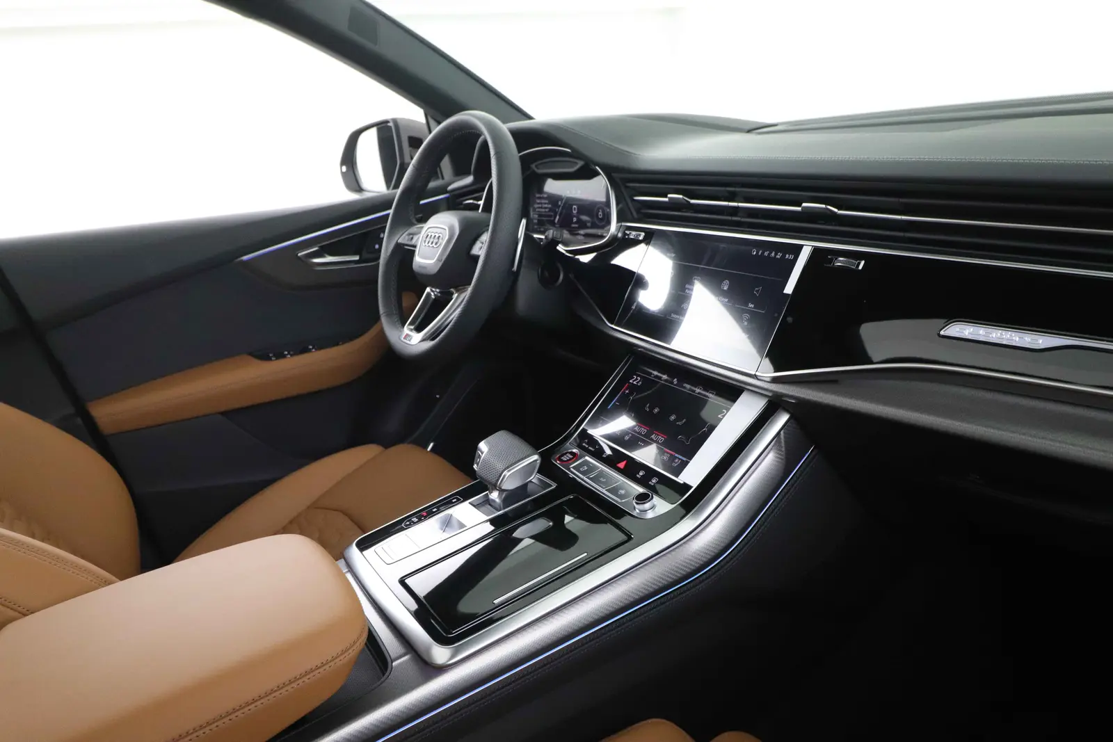 2025 Audi RSQ8, iç mekân